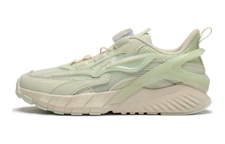 Li-Ning YOUNG Li Ning YOUNG Galaxy V2 Cushioning, Wear Resistant Low top Casual Shoes Green Teenagers