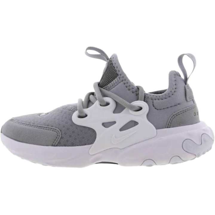 Nike Nike React Presto RT Presto React Slip Resistant Abrasion Resistant Low top Kids Lifestyle Shoes Gray Kids'