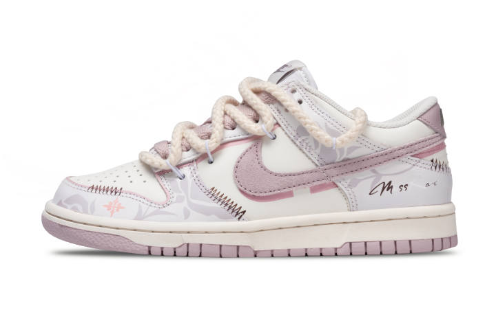 Nike Nike Dunk Spring Dreamy Leather Slip Resistant Abrasion Resistant Slip Resistant Abrasion Resistant Low top