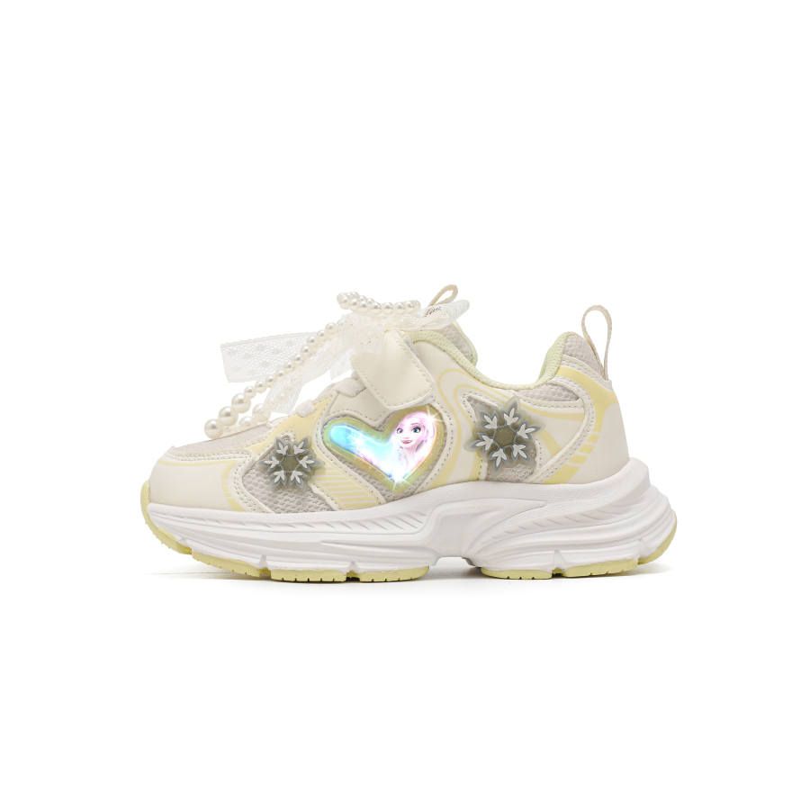 Disney Frozen Synthetic Leather Lightweight Cushioning Low top Running Shoes Kids'