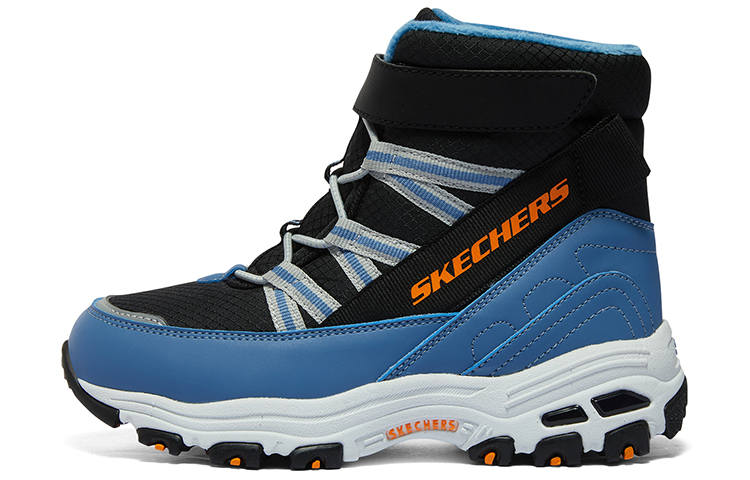 Skechers Cushioning High top Kids' Outdoor Shoes Light Blue Teenagers