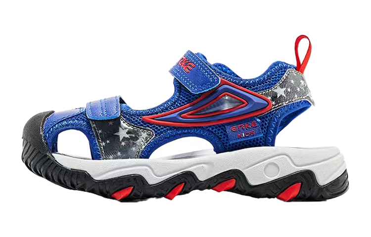 ERKE KIDS Breathable Children's Sandals Dreamland Blue University Red Kids'