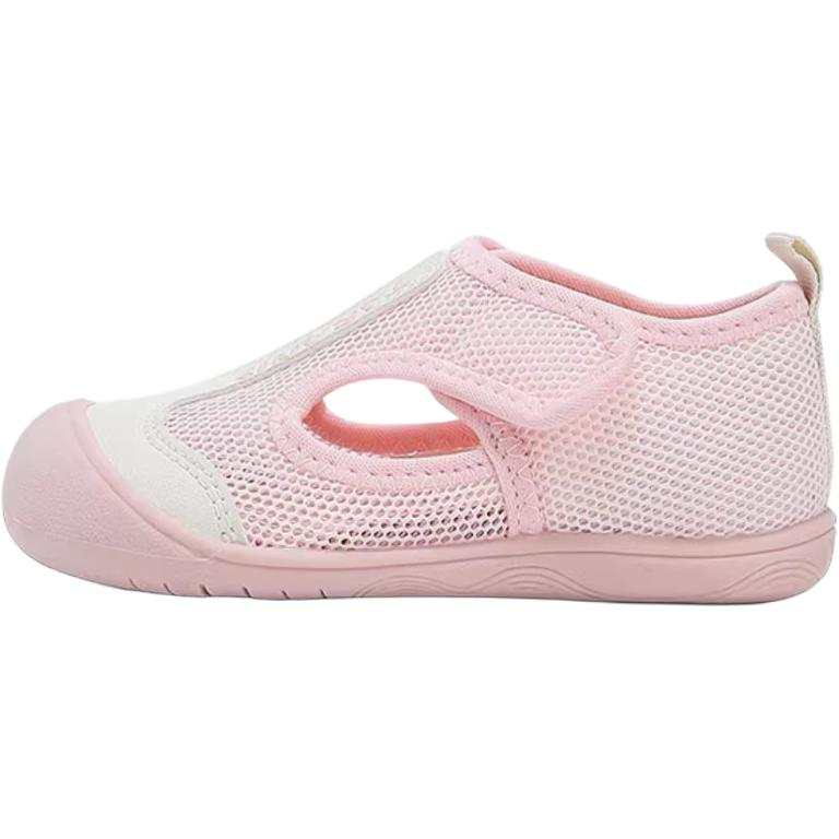 TARANIS Slip Resistant And Breathable Slip Resistant And Breathable Low top Toddler Shoes Pink White Infant And Toddler