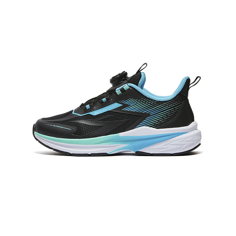 361°KIDS Running Shoes Black Blue Teenagers