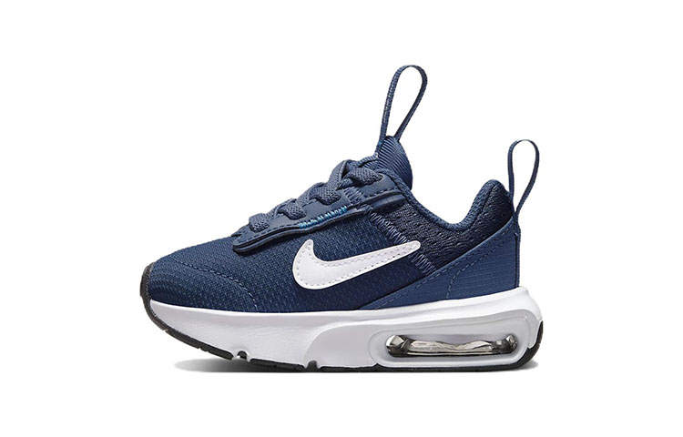 Nike Nike Air Max INTRLK Lite Cushioning, Wear Resistant Low top Toddler Shoes Blue White Infant And Toddler