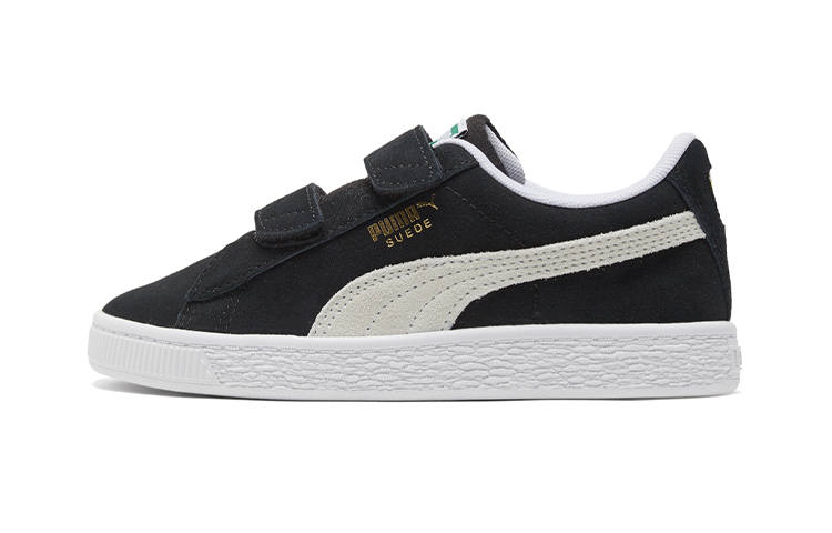 PUMA Suede Classic XXI Classic Xxi Low top Kids' Skateboarding Shoes White Black Kids'