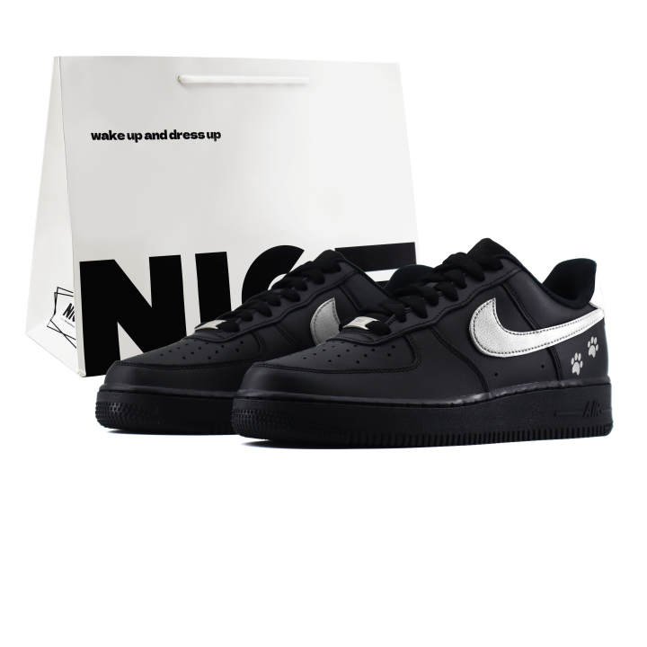 Nike Nike Air Force 1 Cute Cat Paw Slip Resistant Cushioning Abrasion Resistant Slip Resistant Cushioning Abrasion Resistant