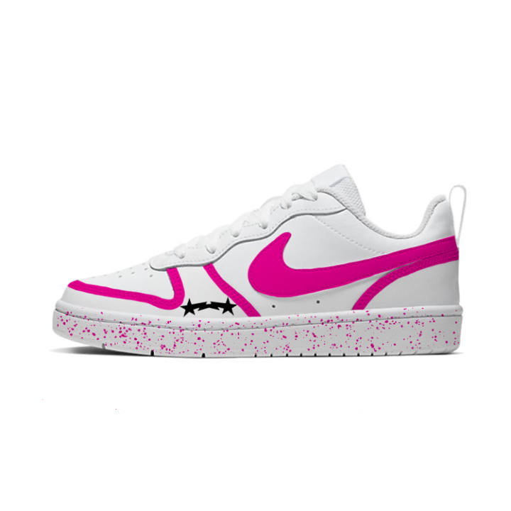 Nike Nike Court Borough Starry Night Leather Slip Resistant Cushioning Abrasion Resistant