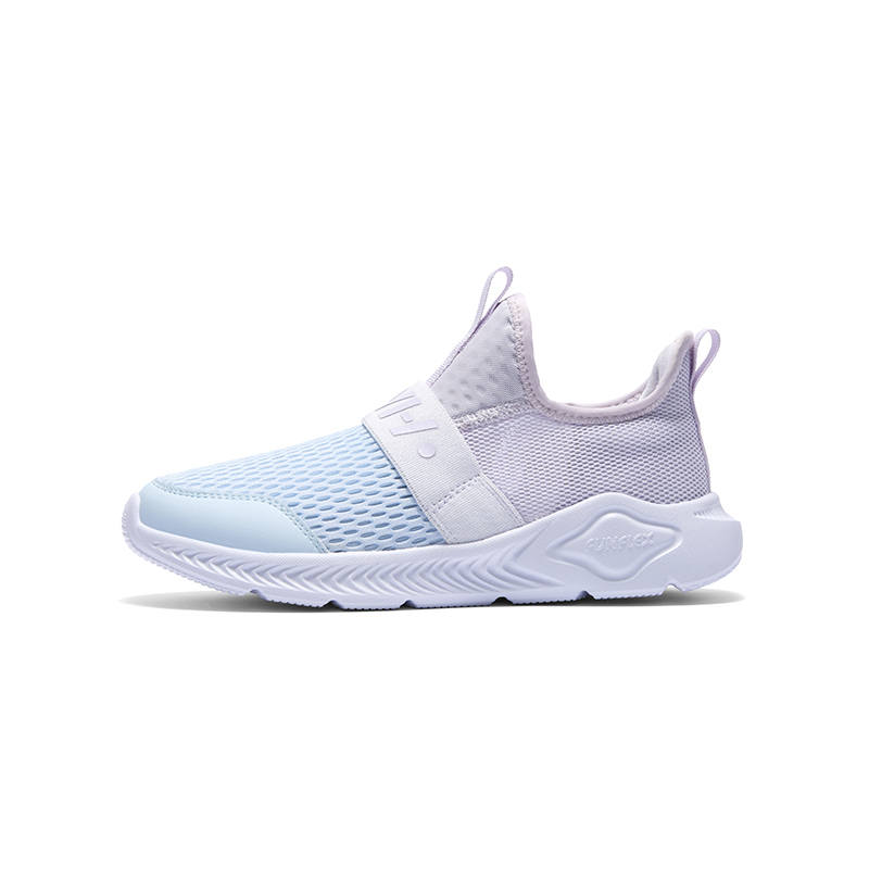 361°KIDS Slip Resistant, Abrasion Resistant, Breathable Low top Running Shoes Blue Purple White Kids'