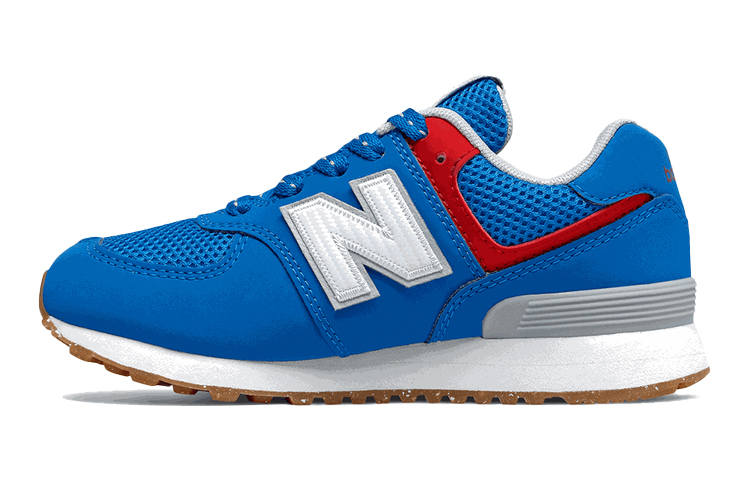 New Balance New Balance NB 574 Low top Kids' Running Shoes Blue Red Teenagers