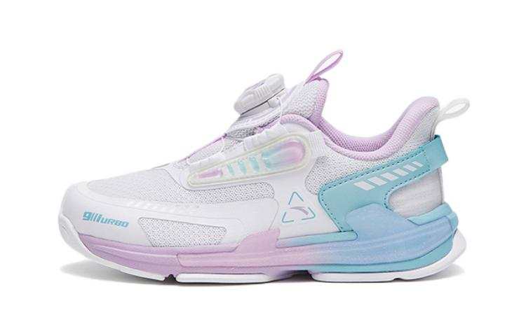Antakids Anta Hoverboards Slip Resistant Cushioning Abrasion Resistant Low top Kids' Running Shoes Purple Blue