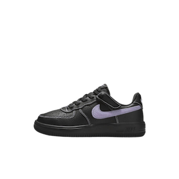 Nike Nike Genuine Leather Low top Kids' Skateboarding Shoes Black Kids'
