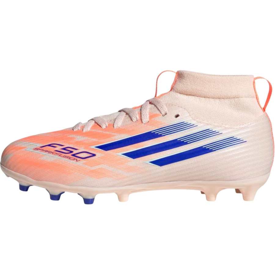 Adidas Adidas F50 Collection Mid top Kids' Soccer Shoes Heavenly Orange Kids'