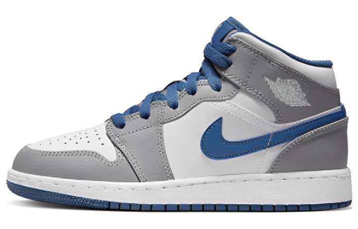 Jordan Jordan 1 Mid True Blue Cement GS