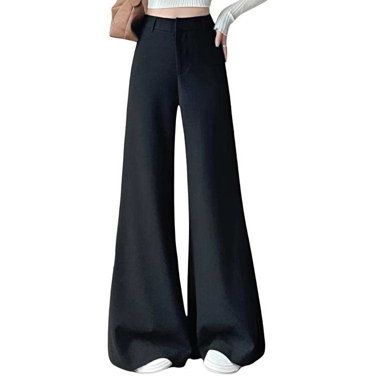 VENICEW Casual Pants Women's Moderate Bootcut Pants