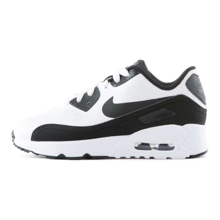 Nike Nike Air Max 90 Comfortable And Lightweight Kids Lifestyle Shoes White Black Kids'