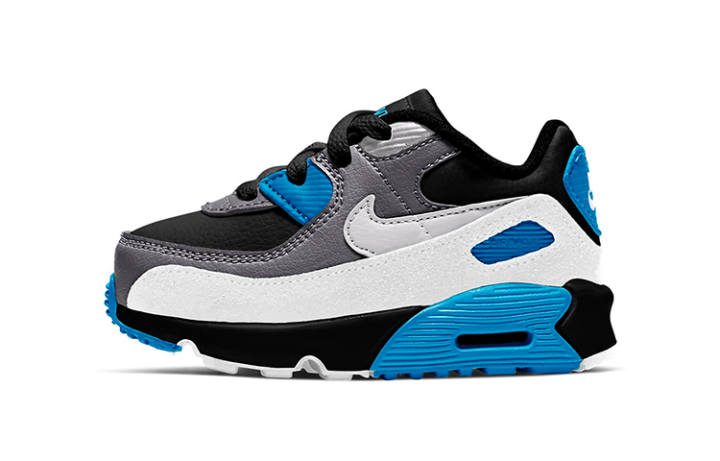 Nike Nike Air Max 90 Low top Toddler Shoes Black Blue White Infant And Toddler