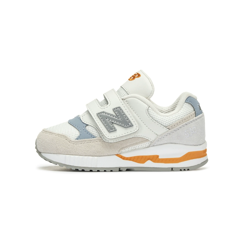 New Balance New Balance Anti Kick And Abrasion Resistant Mid top Toddler Shoes White Gray Infant And Toddler