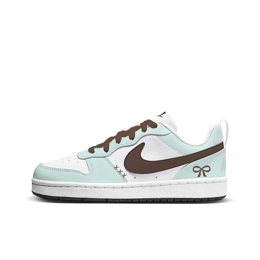 Nike Nike Court Borough Butter Wafer Low top Kids' Skateboarding Shoes Mint Green Unisex