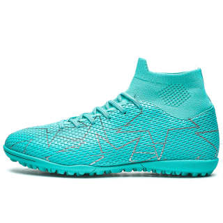 AMICNIEGD Mesh Breathable High top Kids' Soccer Shoes Teenagers