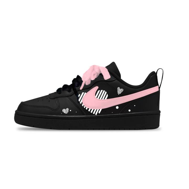 Nike Nike Court Borough Leather Slip Resistant Abrasion Resistant Slip Resistant Abrasion Resistant Low top