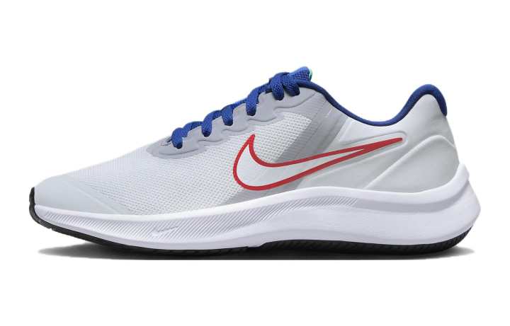 Nike Nike Star Runner 3 GS 'Platinum Crimson Royal'