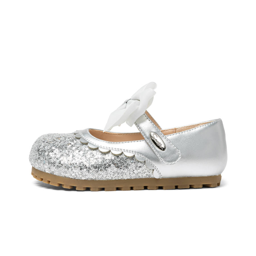 Snoffy Flashy Shoes Collection Balance Crystal/Rhinestone Shoes Moonlight Silver Kids'