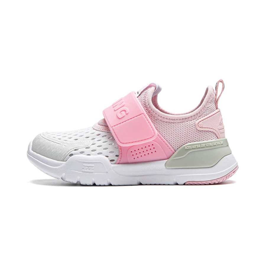 Li-Ning YOUNG Li Ning YOUNG Low top Kids Lifestyle Shoes White Pink Teenagers