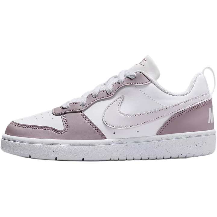 Nike Nike Court Borough Low top Skateboard Shoes White Purple Unisex