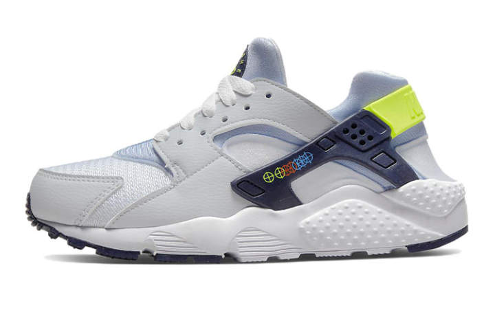 Nike Nike Huarache Run GS 'Football Grey Volt'