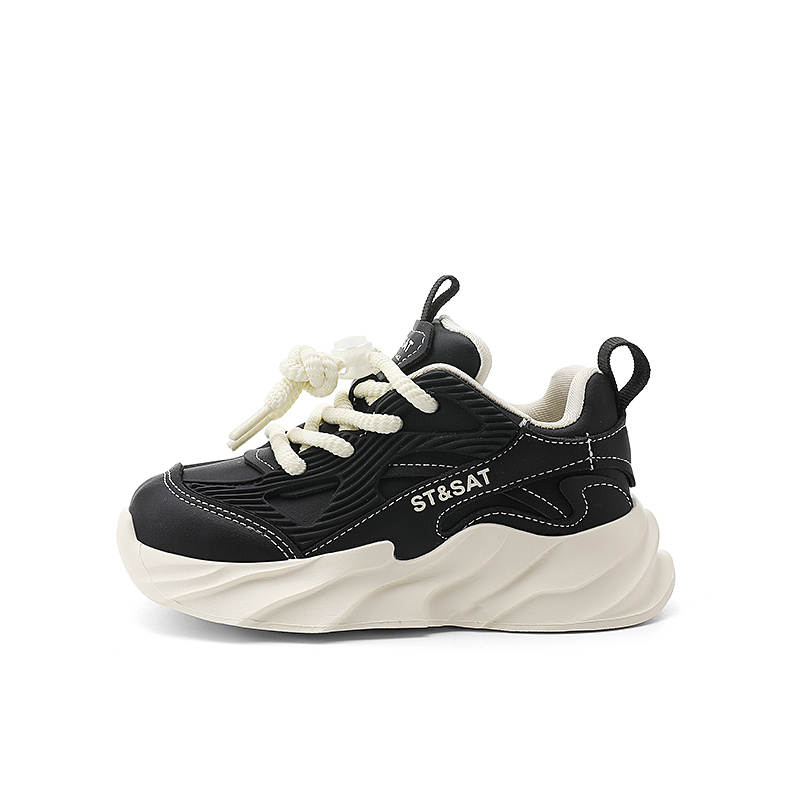 ST&SAT Synthetic Leather Anti Kick Lightweight Cushioning Height Increasing Kids Lifestyle Shoes Kids'