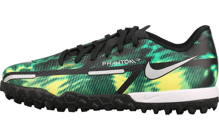 Nike Nike Phantom GT 2 Academy TF Low top Kids' Soccer Shoes Black Grass Green Kids'