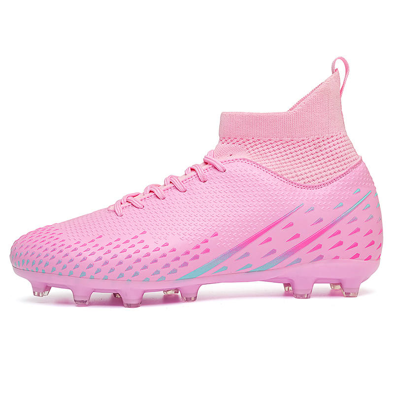 HBRK Balance Abrasion Resistant Balance Abrasion Resistant High top Kids' Soccer Shoes Teenagers