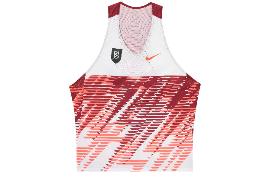Nike Nike AEROSWIFT Running Tank Top Men's White/Team Red/Bright Red
