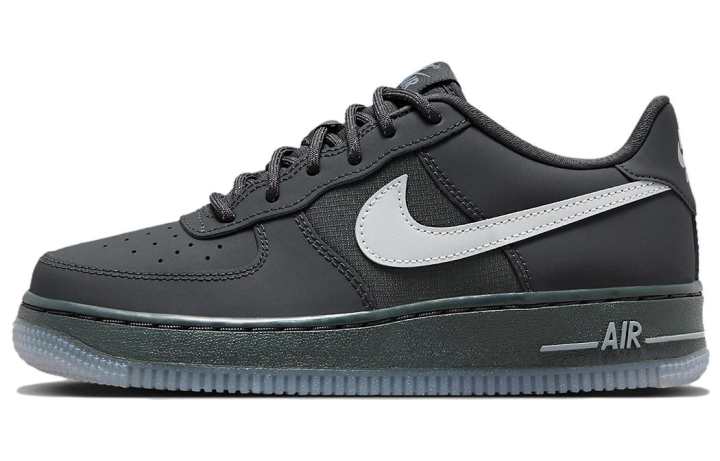 Nike Nike Air Force 1 Low Anthracite Reflective Silver GS