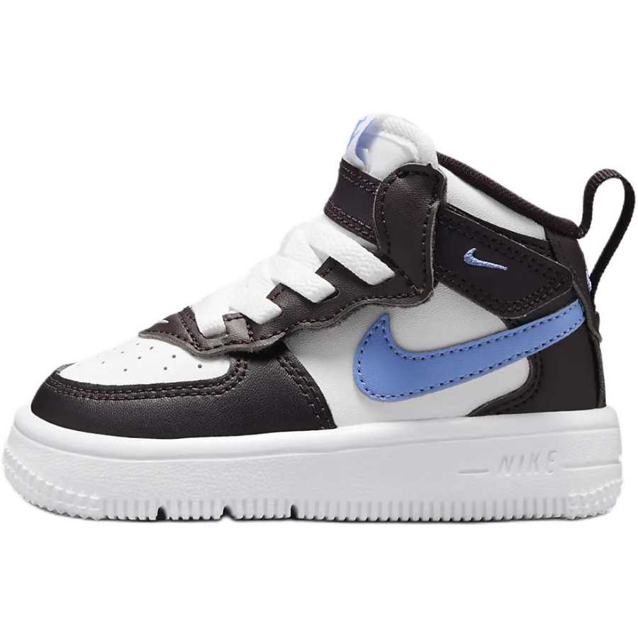Nike Nike Air Force 1 Slip Resistant Abrasion Resistant Slip Resistant Abrasion Resistant Mid top Toddler Shoes Black White