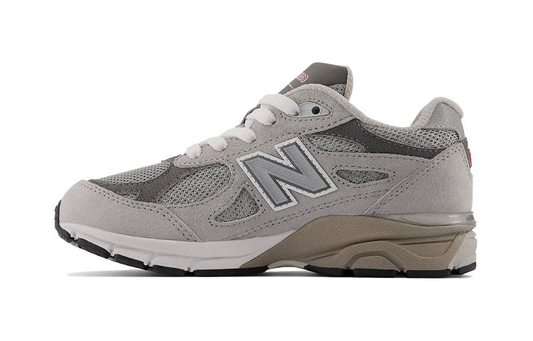 New Balance New Balance NB 990 V3 Cushioning, Wear Resistant Low top Kids' Running Shoes Gray Children Aged 3 7 Years Old