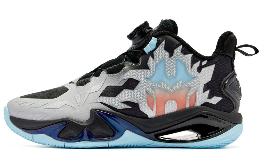 QIAODAN Phantom Warrior 6.0 Low top Basketball Shoes Black Unisex