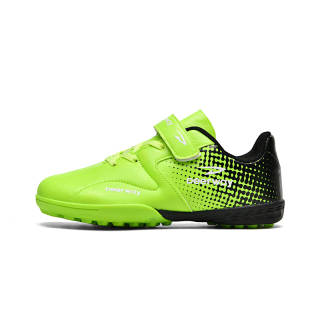 DEERWAY Lightweight Cushioning Slip Resistant Low top Kids' Soccer Shoes Neon Green Kids'