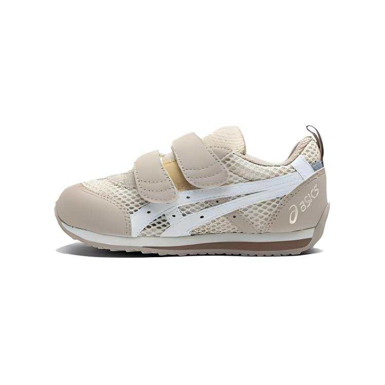 ASICS Suku2 Anti Kick, Abrasion Resistant, And Breathable Low top Toddler Shoes Ecru Infant And Toddler