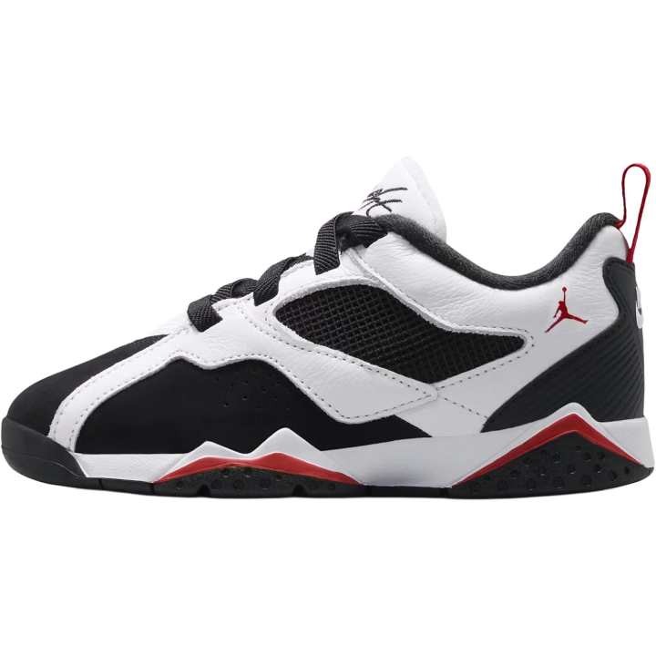 Jordan Jordan MVP 92 Comfortable Low top Children's Basketball Shoes Black White Kids'