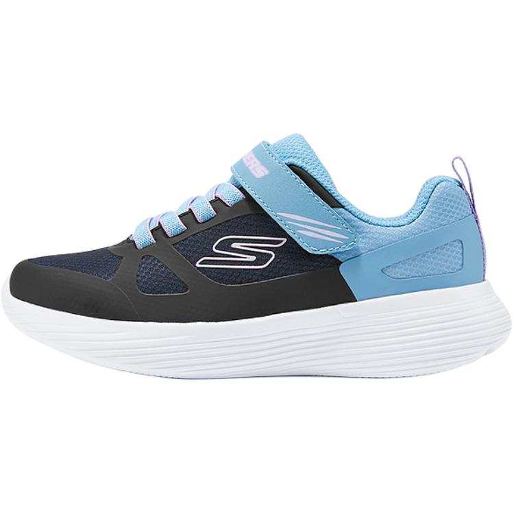 Skechers Kids SKECHERS GIRLS Abrasion Resistant Low top Kids Lifestyle Shoes Black Blue White Kids'