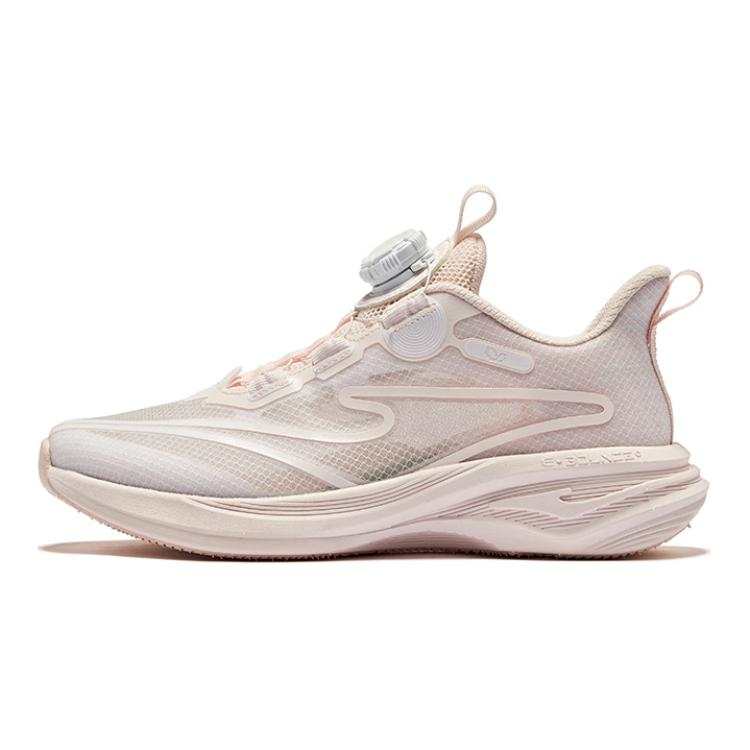 ERKE KIDS Slip Resistant Slip Resistant Low top Kids' Running Shoes Pink White Kids'
