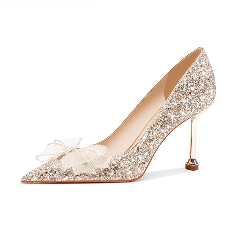 XIAOLUMILI Slim Heel High Heels Women's