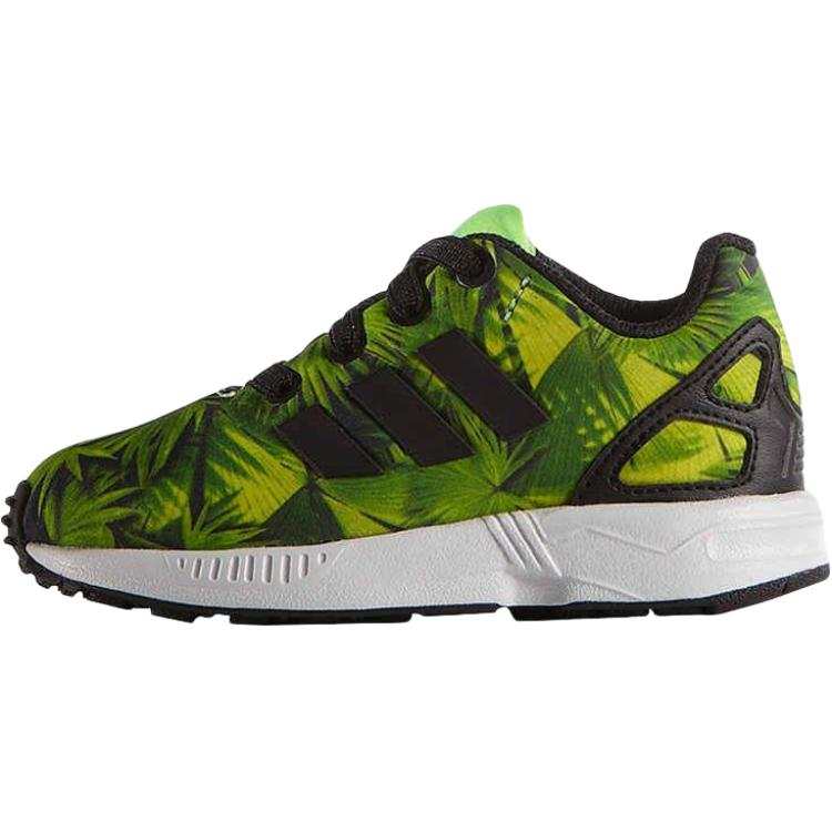 Adidas Adidas Zx Flu Abrasion Resistant Breathable Low top Toddler Shoes Green Infant And Toddler