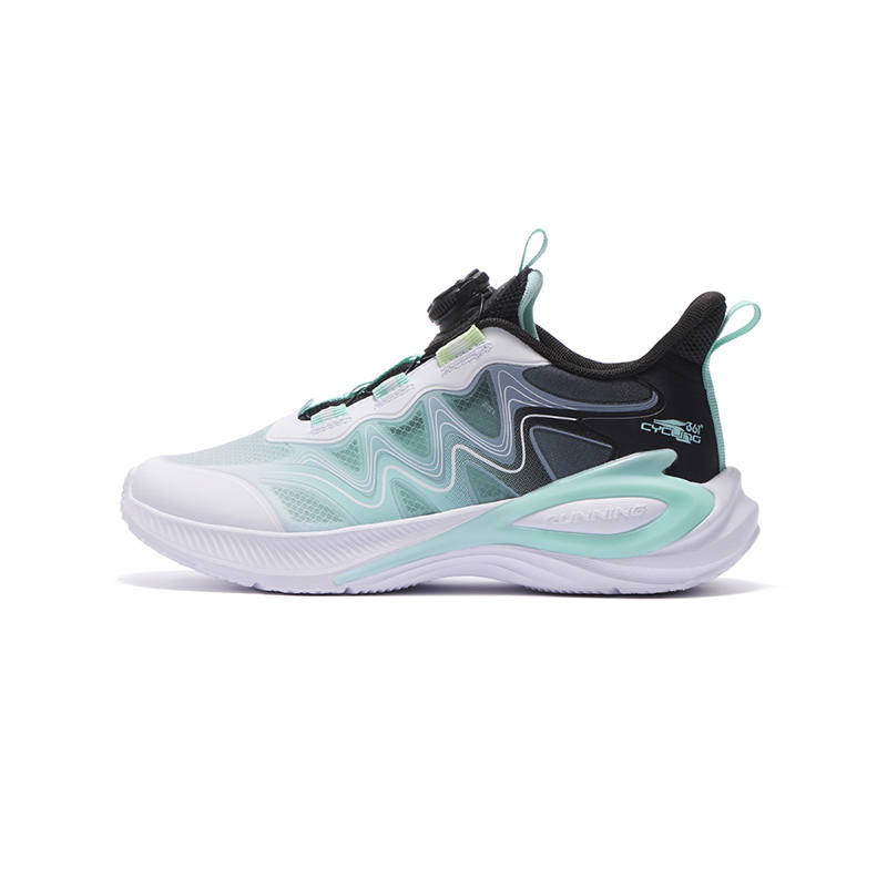 361°KIDS Low top Running Shoes White Green Black Summer Unisex