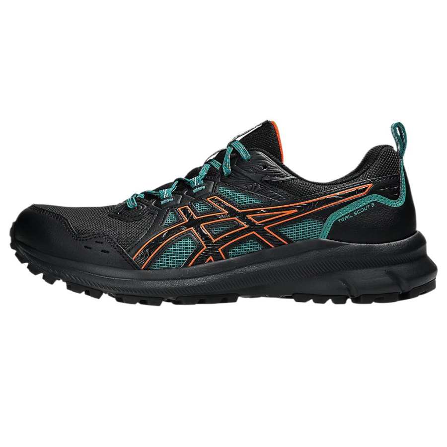 ASICS Trail Scout 3 Low top Casual Running Shoes Men's Black