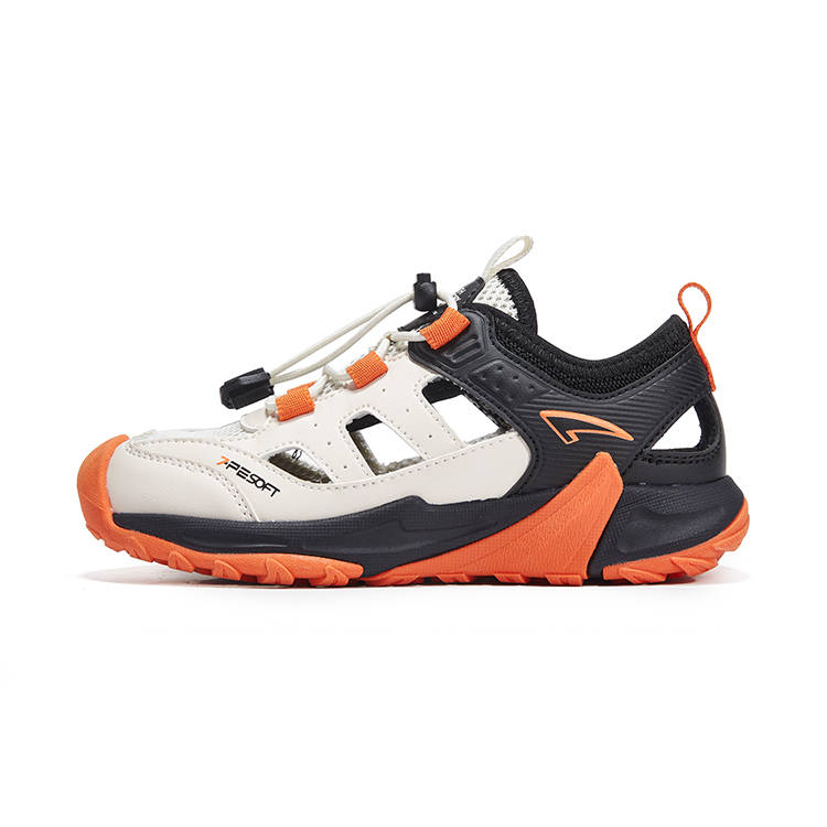 7-PE 7 PE Sandal Black/Beige/Orange Kids'