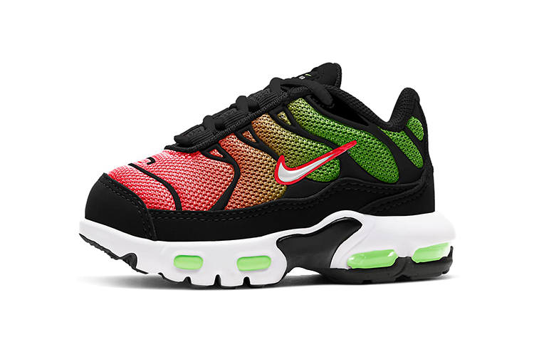 Nike Nike Air Max Plus Low top Toddler Shoes Red Green Gradient Infant And Toddler