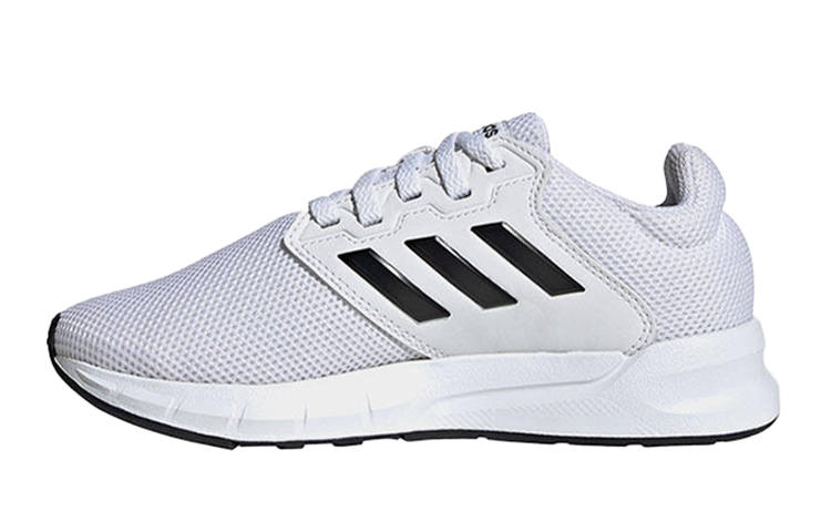 Adidas Adidas Showtheway Slip Resistant Abrasion Resistant Low top Kids' Running Shoes White Black Kids'